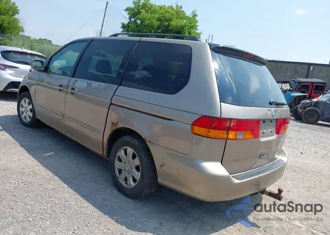 2004 Honda Odyssey Ex-L из США, поврежденный, VIN 5FNRL18914B070864